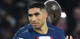 Ligue 1 : Achraf Hakimi dans le groupe parisien qui reçoit l’OL Achraf Hakimi