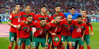 Classement FIFA : Les Lions de l’Atlas chutent de 2 places Lions de l'Atlas