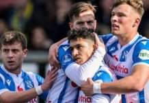 Eredivisie : Première titularisation et premier but d’Osame Sahraoui (vidéo) Osame Sahraoui