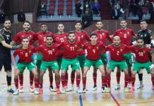Les Lions de l’Atlas Futsal en stage de préparation Lions Futsal