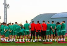 Les Lions de l’Atlas préparent les matchs contre les Requins Bleus et les Bafana² Lions de l'Atlas