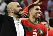 Walid Regragui : « On est tous derrière Achraf et on le soutient » Regragui_Hakimi