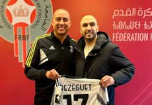 David Trezeguet a passé une semaine à la Juventus Academy Maroc Trezeguet_Walid
