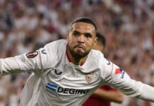 Ligue Europa : Youssef En-Nesyri inscrit un doublé et qualifie Séville en demi-finale En-Nesyri