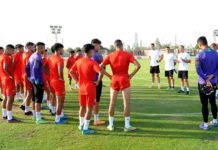 Les Lionceaux de l’Atlas U20 en stage de préparation à Maâmora Lionceaux U20