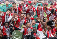 Eredivisie : Oussama Idrissi savoure son sacre avec Feyenoord Idrissi