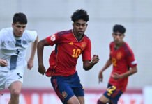 Euro U17 : Lamine Yamal étale son talent, 2 buts et un assist en 3 matchs (vid) Lamine Yamal