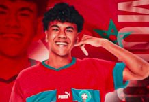 Lions de l’Atlas : Adam Aznou affiche sa joie