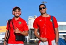 Amical : Les Lions de l’Atlas se sont envolés pour Abidjan Ezzalzouli_Hakimi