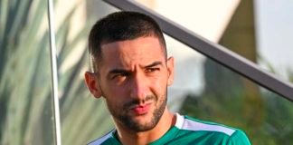 Probable forfait de Hakim Ziyech face aux Eléphants et Lone Stars Hakim Ziyech