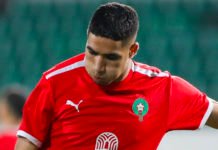 Maroc – Libéria : Ultime entrainement des Lions de l’Atlas avant le match Hakimi