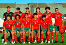 Les Lionceaux de l’Atlas U20 en Corée du Sud du 10 au 15 octobre Lionceaux U20