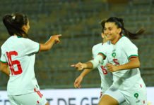 JO Paris 2024 : Le Maroc bat la Namibie, magnifique but de Lahmari Lionnes de l'Atlas