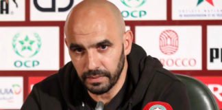Maroc – Libéria : L’essentiel de la conférence de presse de Walid Regragui Walid Regragui, sélectionneur des Lions de l'Atlas