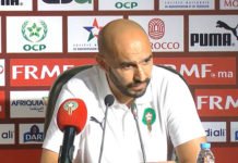 Conférence de presse de Walid Regragui après la victoire contre le Libéria Walid Regragui dévoilera sa liste mardi