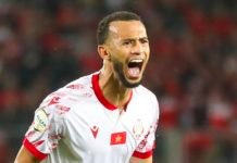 AFL – demi-finale aller : Le Wydad de Casablanca bat l’ES de Tunis Hicham Boussefiane
