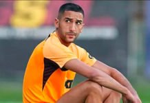 Blessé, Hakim Ziyech ne rejoindra pas le CFR Cluj Ziyech