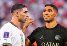 Achraf Hakimi, discret avec les Lions, brillant avec le PSG Hakimi
