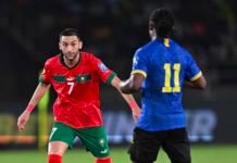 Eliminatoires Mondial 2026 : Les Lions de l’Atlas entament bien leur parcours Ziyech_Lion