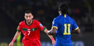 Eliminatoires Mondial 2026 : Les Lions de l’Atlas entament bien leur parcours Ziyech_Lion