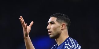 Un Hakimi de gala pour la première en C1 Achraf Hakimi en leader contre les Gunners