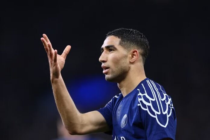 Achraf Hakimi en leader contre les Gunners