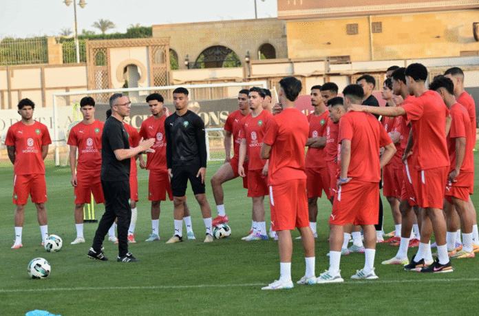 Les Lionceaux U20 poursuivent leur préparation en Egypte