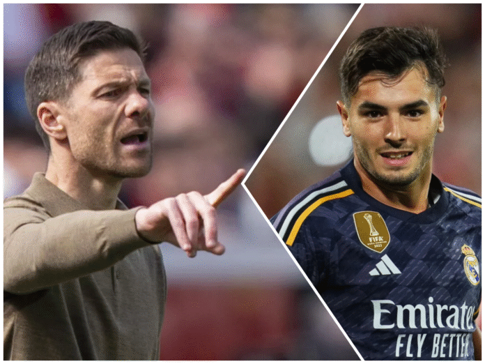 Xabi Alonso et Brahim Diaz