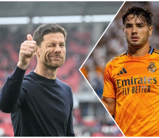 Xabi Alonso n’est plus l’entraîneur du Real Madrid Xabi Alonso et Brahim Diaz
