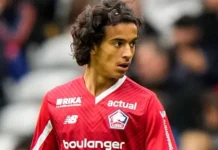 Privé d’Euro, Ayyoub Bouaddi pourrait rejoindre les Lions de l’Atlas Ayyoub Bouaddi