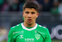 Bouchouari sur le départ Benjamin Bouchouari