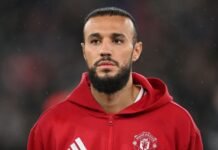 United : Mazraoui, un record de polyvalence et de régularité Noussair Mazraoui