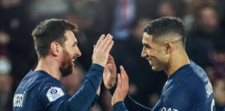 Mondial des Clubs : Achraf Hakimi prévient Lionel Messi Lionel Messi et Achraf Hakimi