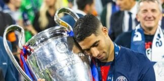 Ligue des Champions UEFA : le Maroc domine la scène africaine hakimi-psg-titre