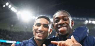 PSG : Ousmane Dembélé reconnait la supériorité d’Achraf Hakimi Hakimi_Dembélé
