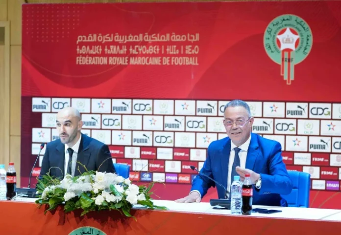 Walid Regragui et Fouzi Lekjaa