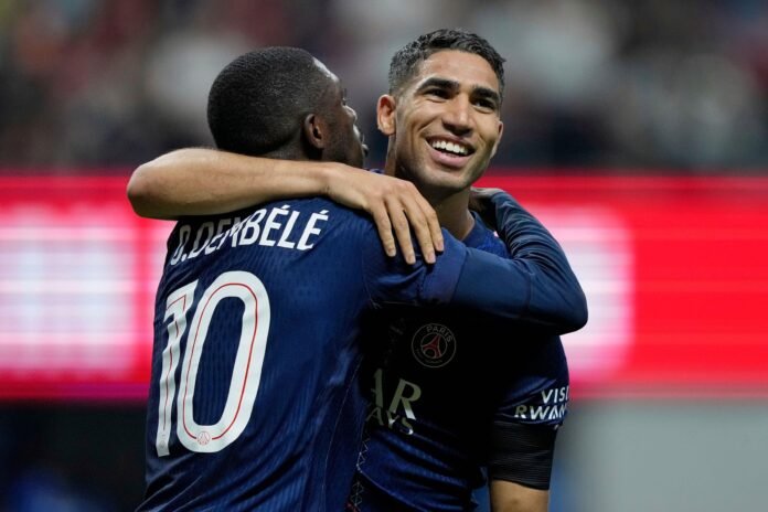Hakimi et Dembélé Hakimi et Dembélé