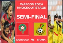 Maroc vs Ghana en ½ finale de la CAN