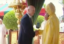 GIANNI INFANTINO « J’ai eu l’honneur de participer aux festivités »