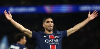 Sofascore Awards : Achraf Hakimi couronné Joueur de la Saison en Ligue 1 Achraf Hakimi