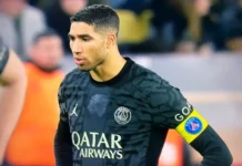 Achraf Hakimi rassure ses fans : « Petit revers, grand retour. » Achraf Hakimi