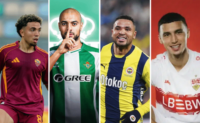 Les Marocains en Ligue Europa 25/26 Les Marocains en Ligue Europa 25/26