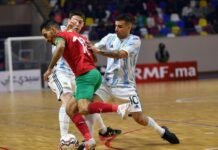 Futsal : Argentine – Maroc pour la première place Maroc - Argentine - Futsal