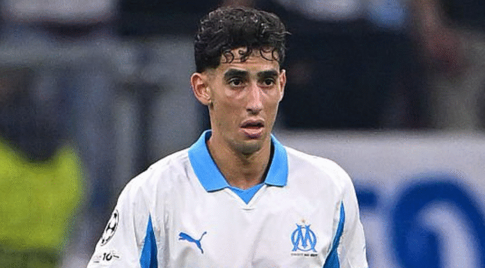 Nayef Aguerd sort sur blessure Nayef Aguerd