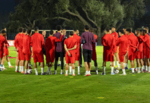 Maroc – Congo : Walid Regragui ouvre les portes de l’entraînement Entrainement des Lions de l'Atlas
