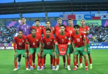 Les Lionceaux de l’Atlas éliminent la Corée du Sud, cap sur les quarts Lionceaux U20