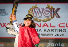 Karting : l’incroyable exploit de Nayl El Gahoudi en finale de la Coupe WSK Nayl El Gahoudi
