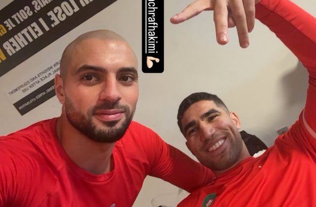 Hakimi et Amrabat Hakimi et Amrabat