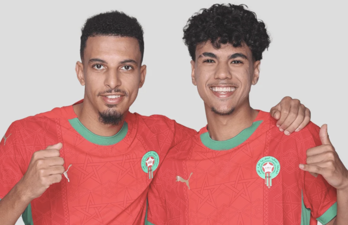 Ounahi et Aznou - Lions de l'Atlas