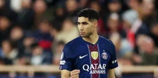 Achraf Hakimi égale un record historique marocain Achraf Hakimi